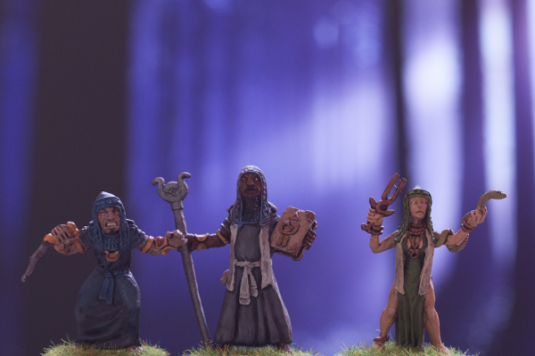 temple of set cultists, dark fable miniatures